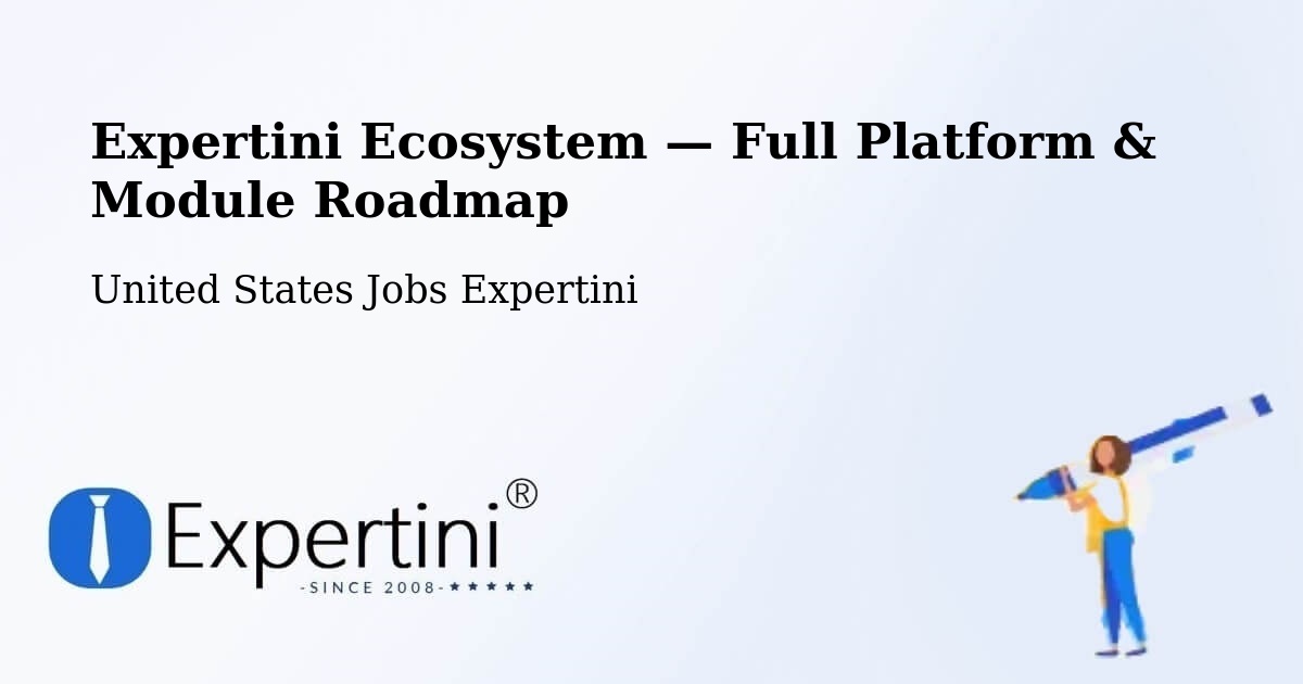 Expertini Ecosystem — Full Platform & Module Roadmap – Woxall